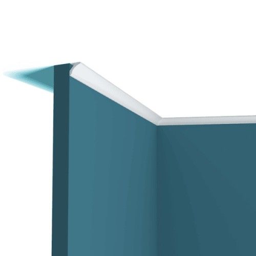 Потолочный плинтус под покраску Перфект Плюс P164 2000×20×20