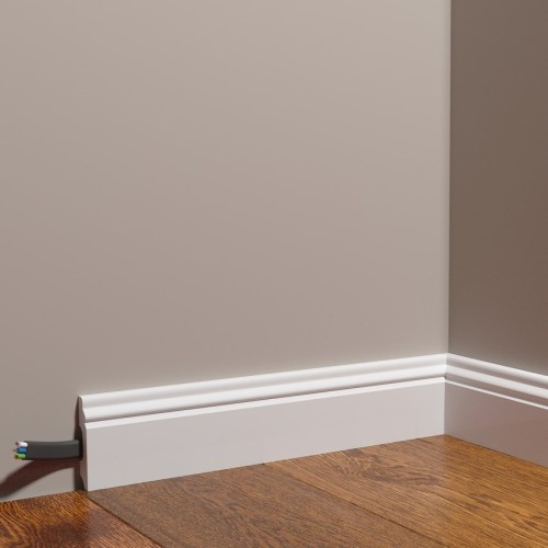 Плинтус под покраску Decor-Dizayn Грани DD27 2000×59×13