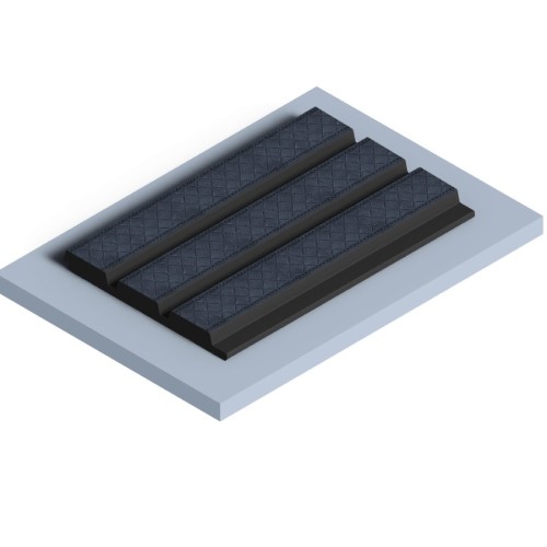 Стеновая панель из полистирола Hiwood LV124LE1 BU28K 2700×120×12