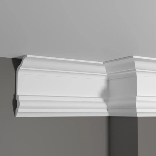 Потолочный плинтус под покраску Decor-Dizayn DD505 2000×70×150