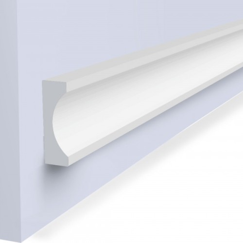 Молдинг из полистирола под покраску Hiwood P40 2700×40×12