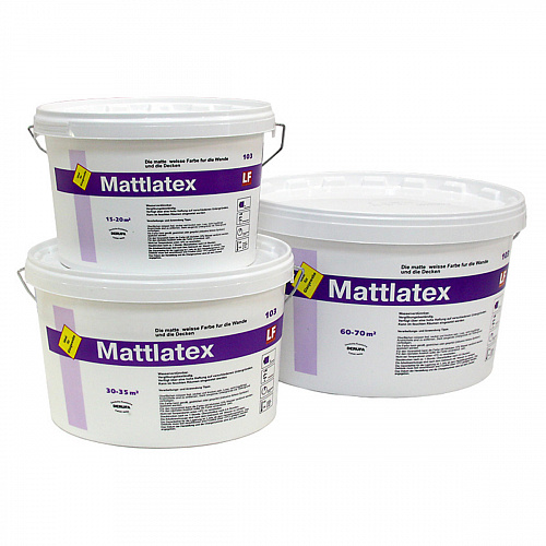 Краска Derufa MATTLATEX  для помещений с высокой влажностью 14 кг