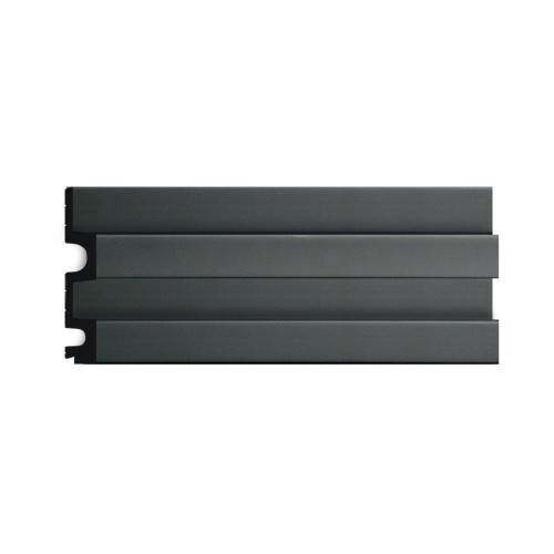 Стеновая панель Decomaster Eco Line D302-112 Серый матовый 2900×122×21