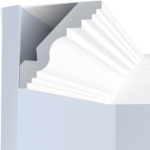 Потолочный плинтус под покраску Hiwood A116 2000×83×83