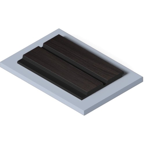 Стеновая панель из полистирола Hiwood LV123N BR395K 2700×120×12