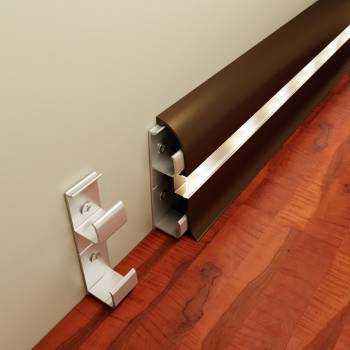 Плинтус  кабельный с подсветкой  ALP-65 led