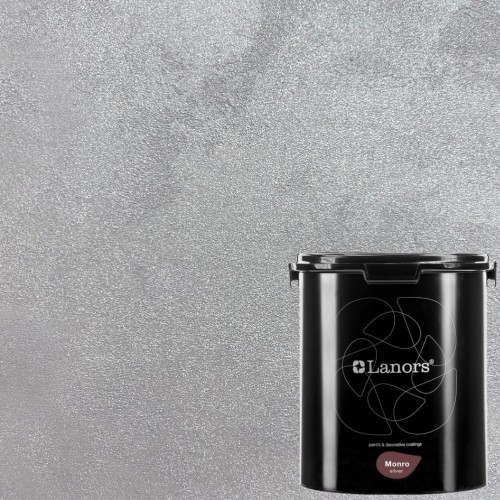 Штукатурка декоративная Lanors Monro Silver MS_054 3 кг