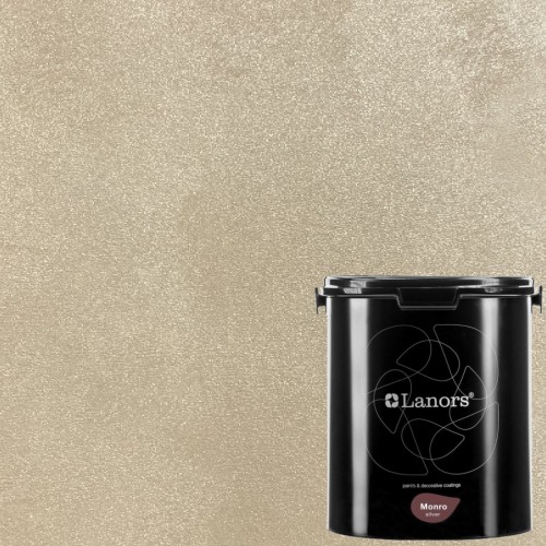 Штукатурка декоративная Lanors Monro Silver MS_041 3 кг