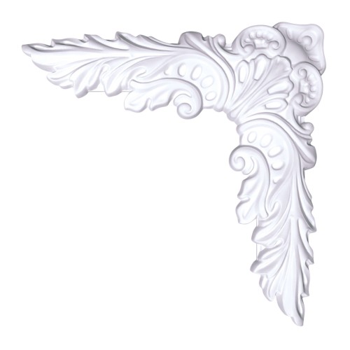 Угловой элемент к молдингу под покраску Bello Deco М10У4 287×287