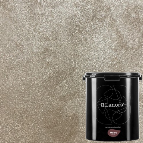Штукатурка декоративная Lanors Monro Silver MS_016 3 кг