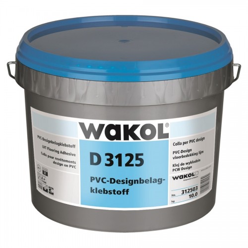 Клей для винилового пола WAKOL D 3125 10 кг