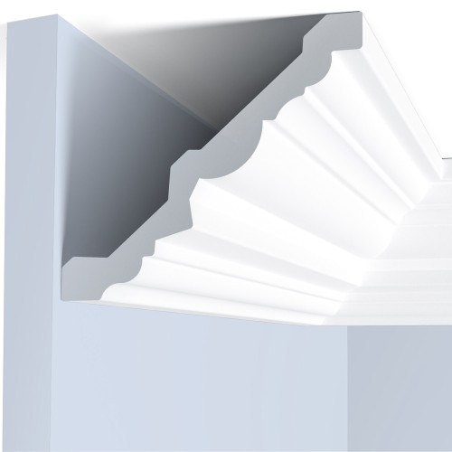 Потолочный плинтус под покраску Hiwood A145 2000×107×96