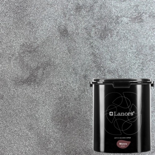 Штукатурка декоративная Lanors Monro Silver MS_051 3 кг