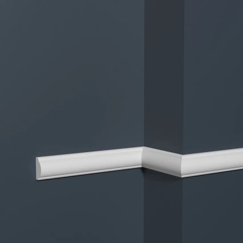 Молдинг из полистирола под покраску Decor-Dizayn 130 A 2000×15×8