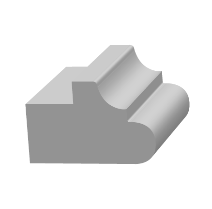 Молдинг Ultrawood U 005 (2200 х 39 х 25)