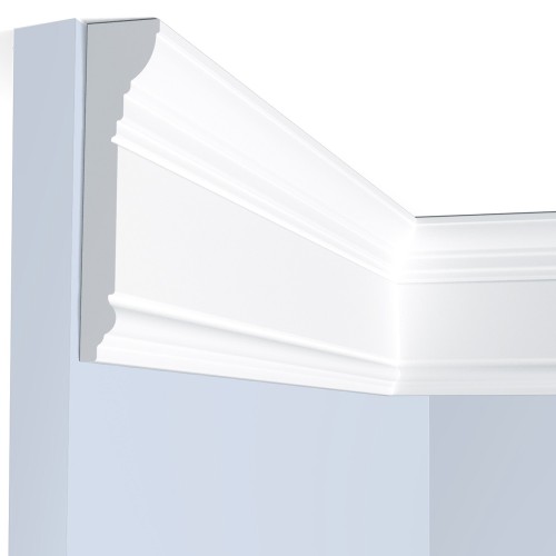 Потолочный плинтус под покраску Hiwood L1602 2000×22×96