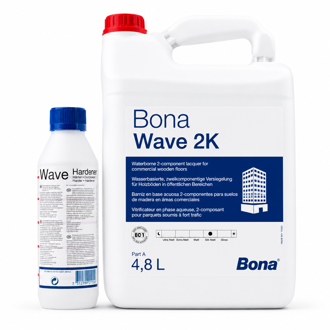 Лак Bona Wave 2х компонентный  5 л