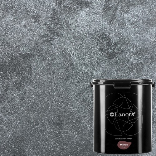 Штукатурка декоративная Lanors Monro Silver MS_099 3 кг