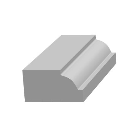 Молдинг Ultrawood U 0001 (2440 х 29 х 15)