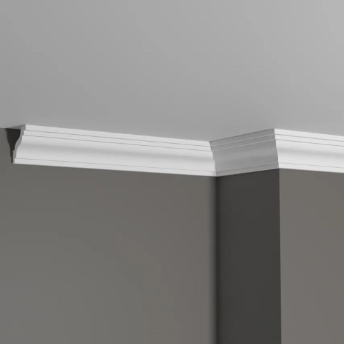 Потолочный плинтус под покраску Decor-Dizayn DD28 2000×40×41