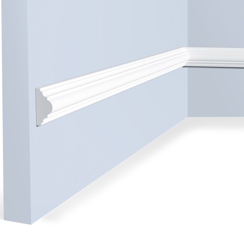 Молдинг из полистирола под покраску Hiwood D22V1 2000×22×10,3