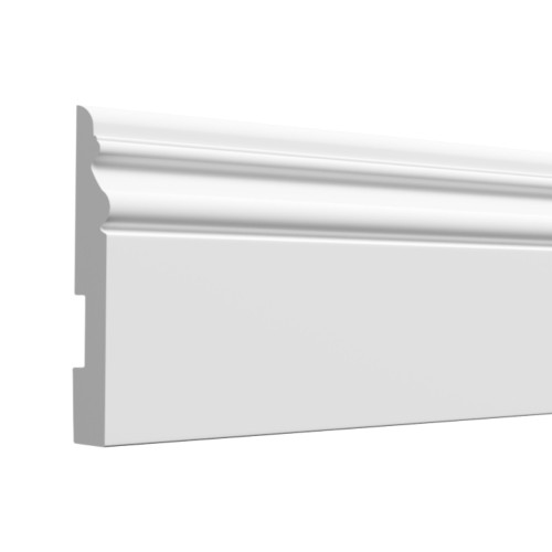 Плинтус под покраску Decor-Dizayn Грани DD50 2000×126×16