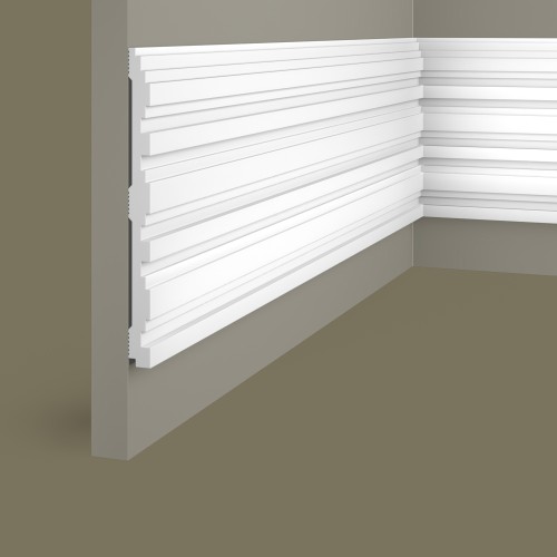 Стеновая панель под покраску Cosca Decor RP006 2800×156×12