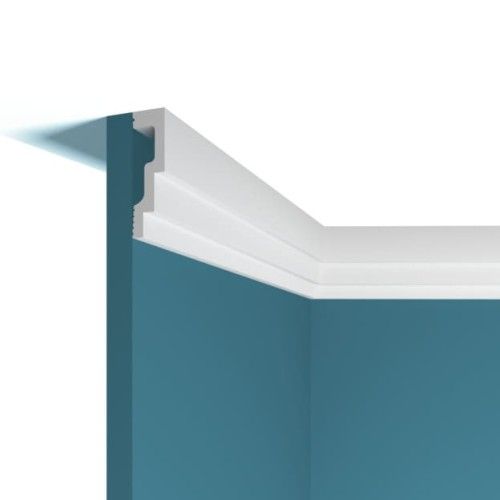 Потолочный плинтус под покраску Перфект Плюс P106 2000×20×70