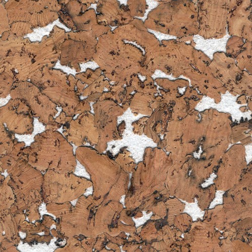 Пробковая стеновая панель Corkstyle Wall Design Monte White 600×300×3