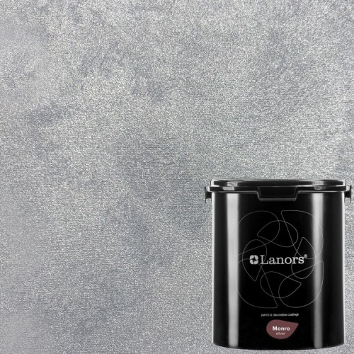 Штукатурка декоративная Lanors Monro Silver MS_058 3 кг