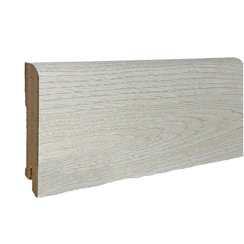 Плинтус МДФ ламинированный DeArtio Дуб кремовый B302-03 2050×80×16