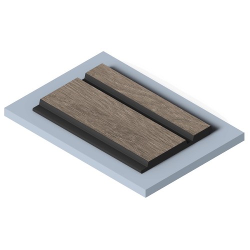 Стеновая панель из полистирола Hiwood LV133 BR490K 2700×120×12