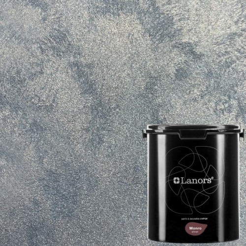 Штукатурка декоративная Lanors Monro Silver MS_060 3 кг