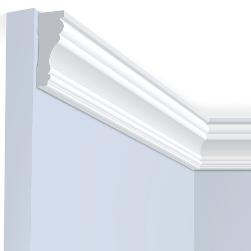 Потолочный плинтус под покраску Hiwood T1060 2000×18×60