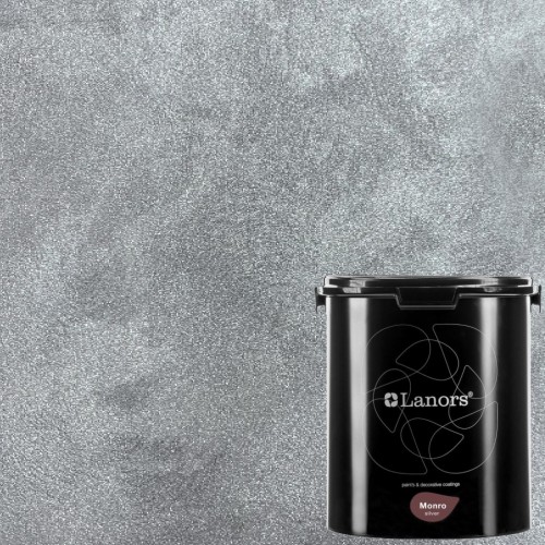 Штукатурка декоративная Lanors Monro Silver MS_055 3 кг