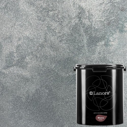 Штукатурка декоративная Lanors Monro Silver MS_067 3 кг