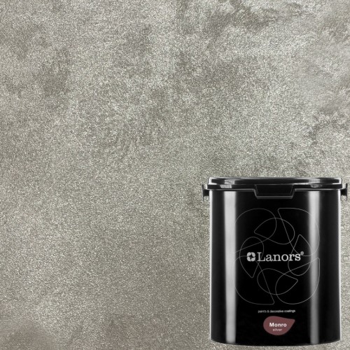 Штукатурка декоративная Lanors Monro Silver MS_087 3 кг
