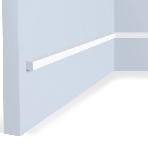 Молдинг из полистирола под покраску Hiwood D10V1 2000×10×10