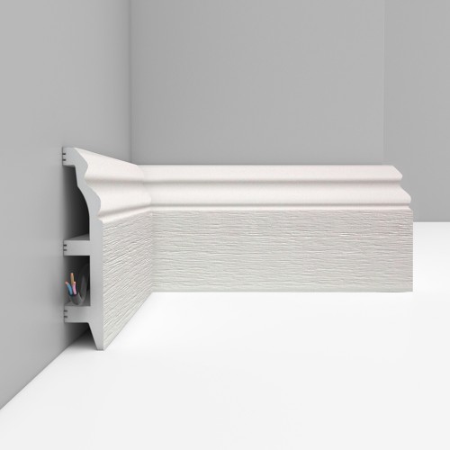 Плинтус Decomaster Дуб молочный D232-1070 2400×100×22