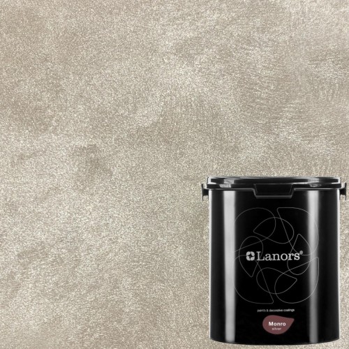Штукатурка декоративная Lanors Monro Silver MS_011 3 кг