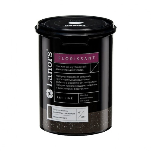 Декоративное финишное покрытие Lanors Florissant матовое 1 л