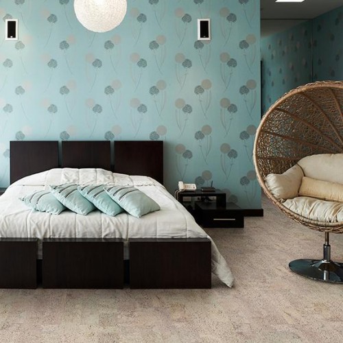 Пробковые полы Corkstyle Corkwise Fantasie Creme 915×305×4