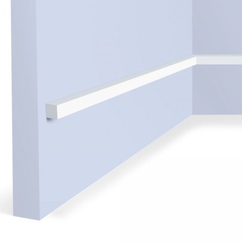 Молдинг из полистирола под покраску Hiwood D12V1 NP 2700×12×12