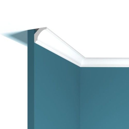 Потолочный плинтус под покраску Перфект Плюс P37 2000×30×30