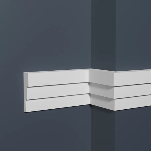 Молдинг из полистирола под покраску Decor-Dizayn Грани DD624 2000×42×12