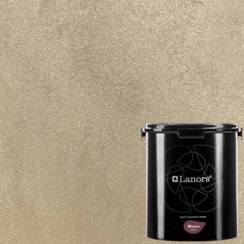Штукатурка декоративная Lanors Monro Silver MS_045 3 кг