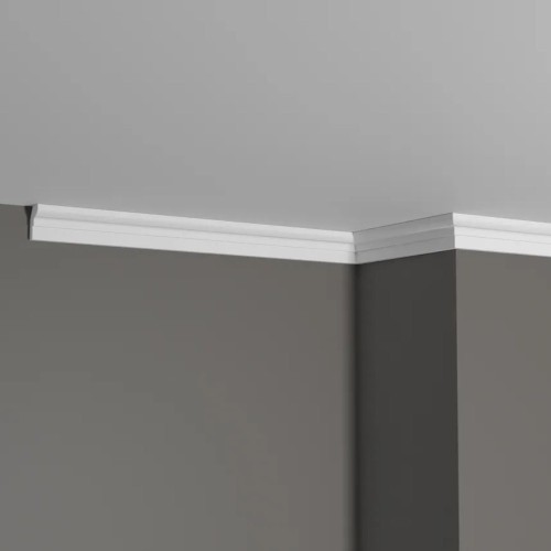 Потолочный плинтус под покраску Decor-Dizayn DD34 2000×15×25