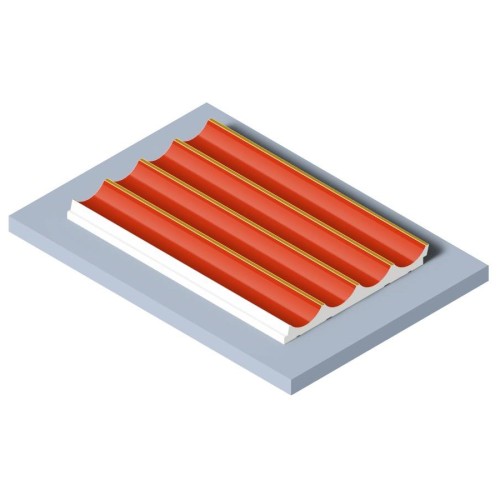 Стеновая панель из полистирола Hiwood LV139 OR3G 2700×120×12