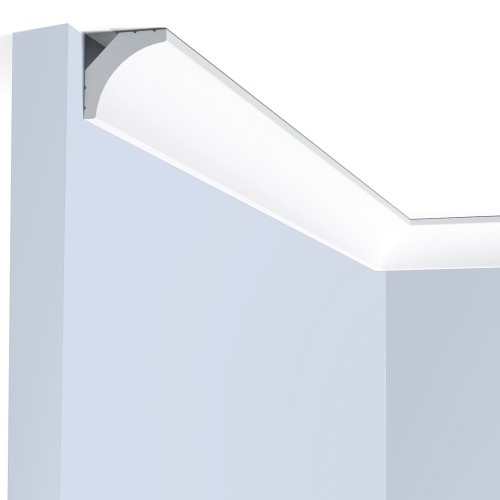 Потолочный плинтус под покраску Hiwood A35 2000×25×25