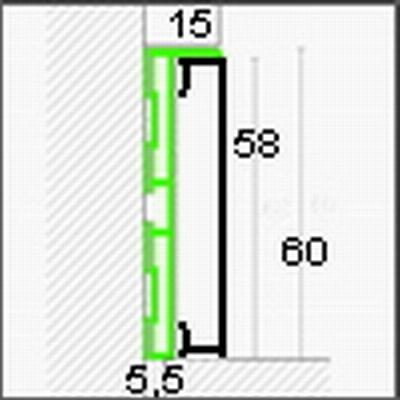 Profilpas плинтус скрытого монтажа